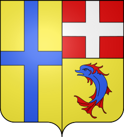 Blason ville fr Saint-Symphorien-d'Ozon (Rhône)